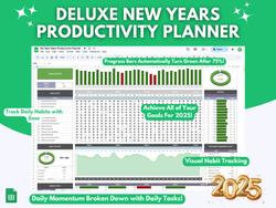 Deluxe New Years Productivity Planner