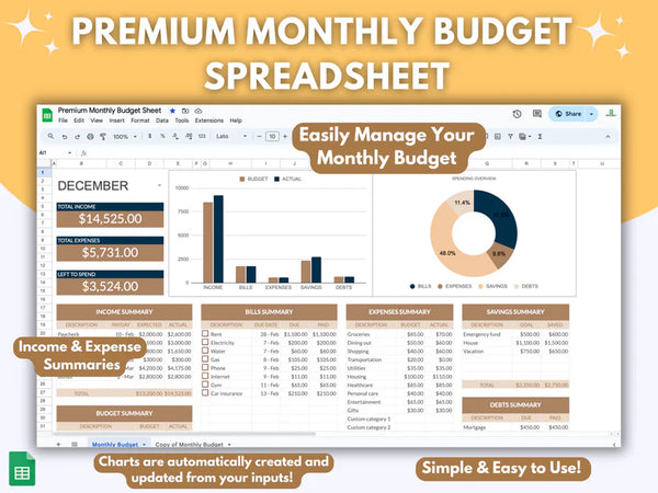 Top-Selling Spreadsheet Bundle